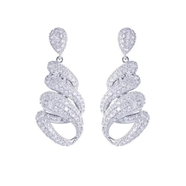 Aria Luscious chunkyTwist earring (Silver)