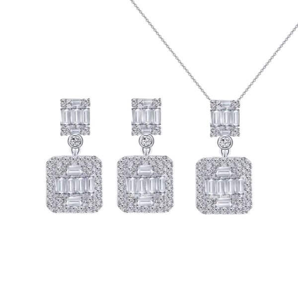 Aria Luxurious Square Jewelry Set