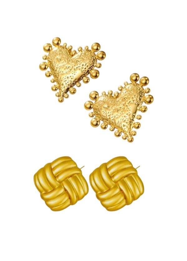 Bijou Simple girls 2in1 earring