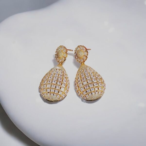 Round ball earring (Gold)