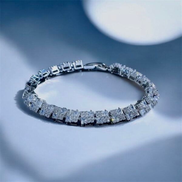 Onyx Tennis bracelet (Silver)