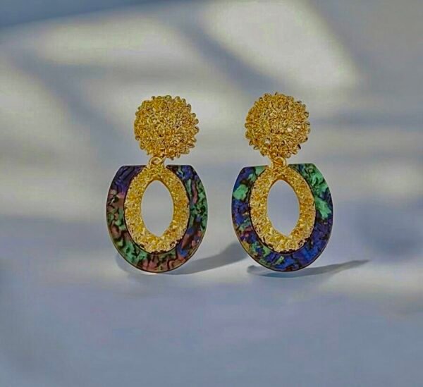 Naya Acrylic Earring (Oval)