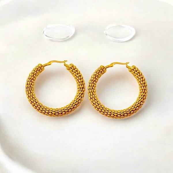 Round Blossom Earring