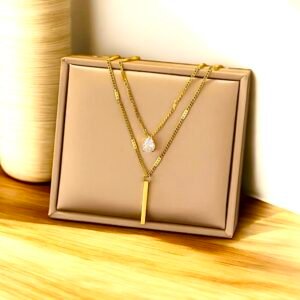 Roseyln Double Necklace