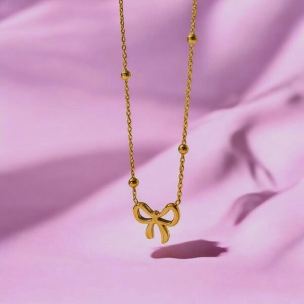 Rosie Ribbon Necklace