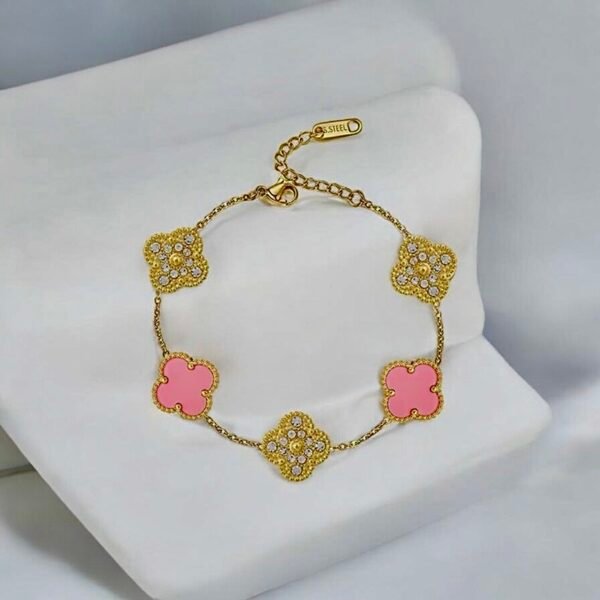 Mila Zircon clover bracelet